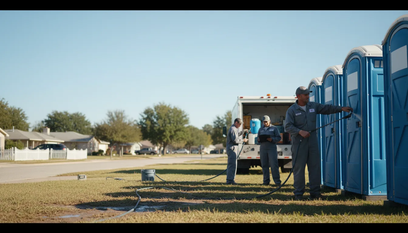 Long-Term Portable Toilet Rental in Gladbrook, IA near me